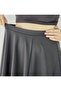 Women's Black Elastic Six-Piece Diver's Bellows Skirt - 5