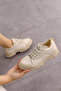 Dzy 011 stone-embellished lace-up sneakers - 5