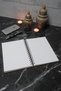 Kemal Atatürk Themed Wooden Cover Notebook - Dotted Notebook - Agenda - School Notebook (A5 - 120 Pages) - 3