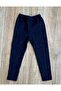 Children's Navy Blue Winter School Tights with Inner Lining