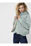 15208777 Feather and Plain Double Sided Hooded Coat - 2