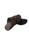 Zl022-010 Men's Brown Daily Walking Slippers Sandals - 3