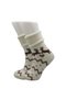 Women's Curly Towel Socks 6 Color Pack with Deer Pattern - 4
