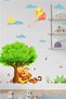 Winnie The Pooh And His Friend In The Forest Children's Room Decoration Sticker Set