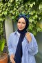 Shawl Women's Navy Sandy Fabric Ready Shawl Syr005 - 2