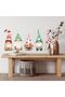 New Year's Cute 6-Piece Gnomes Children's Room Glass Wall Sticker Set - 2