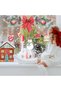 Christmas Bow House And Snowman Baby Kids Room Sticker Set - Transparent Christmas Ornament - 2
