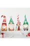 New Year's Cute 6-Piece Gnomes Children's Room Glass Wall Sticker Set - 3