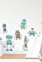 Cute Robot Sticker Set Kids Baby Room Sticker - 2