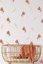 Mushroom And Leaves Bohemian Style Children's Baby Room Wall Sticker Set - 2