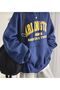 Women's Men's Arlington American City State Printed Sweatshirt-Black Blue Gray White Oversize Hoodie