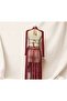 Black long Macramé dress with silver details, beach dress - 2