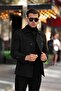 Wish Klein Men's Slim Fit Belted Short Cashmere Coat - 2