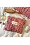 Claret Red Ethnic Portfolio Clutch Bag - 3