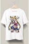 Oversize Sailor Moon Printed T-shirt, Unisex Anime Printed T-shirt