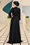 Kübraca Plus Size Hijab Evening Dress - 5