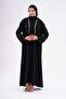 Fabric Dubai Silk Luxury Abaya Gold Double Swaroski Quality Hijab Outerwear for Special Occasions