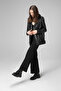 Wm020 Savaki̇ Real Leather Collar Fur Women's Coat - 3