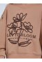 Girl's Floral Embroidered Sweatshirt - 7