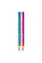 Kids Evolution Triangular Jumbo Pencil Blue -pink - 2