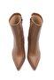 Women's Heeled Boots Pointed Toe Goblet Heel Daily Classic Boots Holes Mink - 6