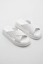 Women's Genuine Leather Daily Slippers Thick Sole Encor White - 5