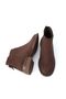 Women's Daily Boot&Bootie Back Zippered Efren Coffee - 7