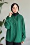 Casual Basic Emerald Green Shirt - 2