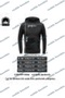 Unisex Black Jujutsu Kaisen Front Printed Hoodie - 2