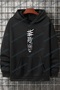 Unisex Black Jujutsu Kaisen Front Printed Hoodie