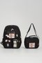 Primary School Backpack and Lunchbag - Kawaii Korean Style, Set with Accessories and Thermal Insulation