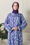 Mevlane Bell Dress Cotton Viscose Fabric Mother's Prayer Dress Wide Size Range - 8
