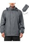 Ghassy Co. Men's Pro Lightweight Hooded Easy Pack Windbreaker Raincoat with Hidden Inner Lining at Collar