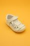 Unisex Baby White Genuine Leather Orthopedic Shoes B115 - 3