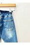 بنطلون جينز أزرق مرن للأطفال - 3