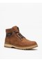 Men's Flat Boots with Lace-Up Closure