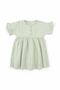 Muslin Dress Green Organic Cotton