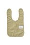 Organic Cotton Liquid Proof Bib Cosmos Khaki - 2