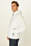 Men's Lined Windproof Hooded Coat with Carrying Bag - 4