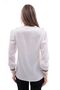 Plus Size Guipure Lace Women's Crepe Shirt - G0053 - 6