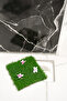Decorative Artificial Flower and Grass Drain Cover Ornament H-6