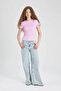 Women's T-Shirt Pink K7064Az/Pn450 - 2
