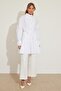 White Pleated Shirt - 2