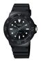 Unisex Black Wristwatch 10atm Waterproof Japan Quartz Vr18j011y