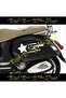 Star Speed 25X13 2 Pieces (Right Left) Tank Cover Car Sticker Auto Motorcycle Motor Helmet Sticker