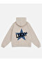 Women's Lucky Printed Hooded Fleece Oversize Sweatshirt