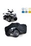 Arora AR 13-2 E ATV متوافق مع علامة تجارية مقاومة للماء - أسود - 4