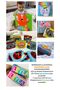 Montessori Baby Book Lion Design Cover 3-9 Months Educational Baby Activity Book - 7