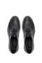 Men's Genuine Leather Black Casual Shoes - 5