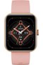 G5 Talk Smartwatch: Heart Rate/Blood Pressure/Oxygen Monitoring, IP67, 1 Week Battery, Calls, Pink